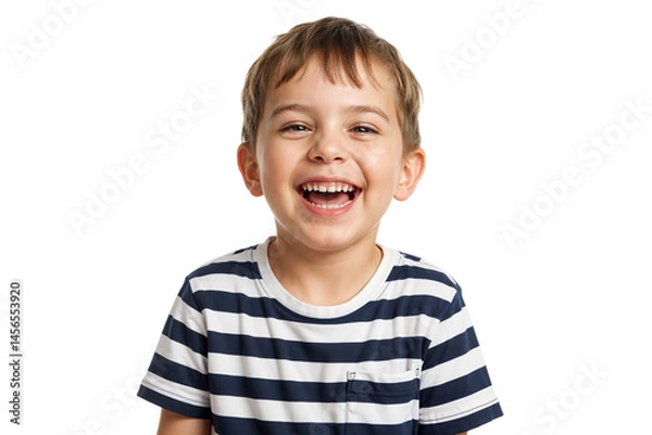 Fototapeta Joyful Child's infectious Laugh A Portrait of Pure Happiness