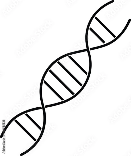 Obraz dna strand icon line art vector illustration