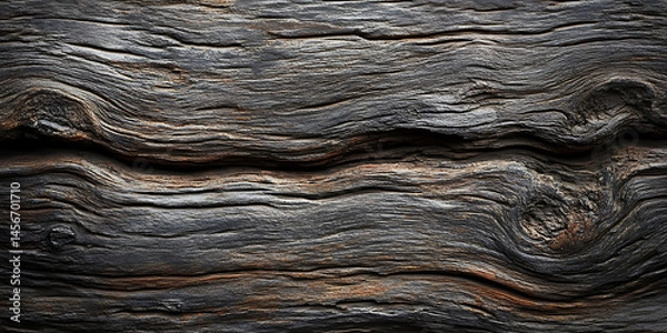 Fototapeta Charcoal Texture Dark Rough and Grainy Background Image