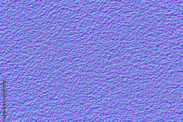 Fototapeta Wrinkled wall texture in normal map