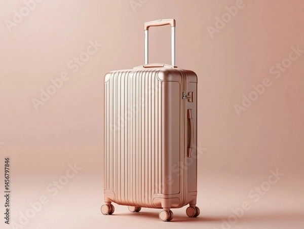 Obraz Rose Gold Suitcase