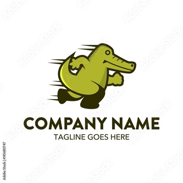 Fototapeta Unique Reptile Logo