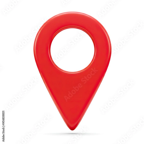 Fototapeta map pointer icon