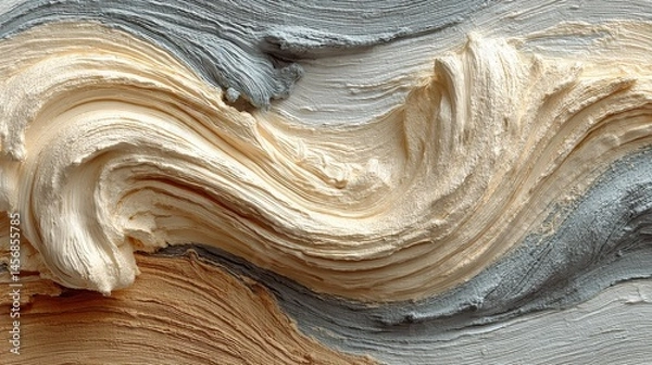 Fototapeta cream paint texture design space.stock image