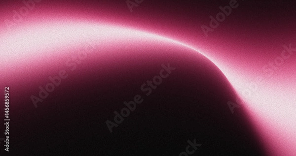 Obraz Abstract pink curved light beam background.