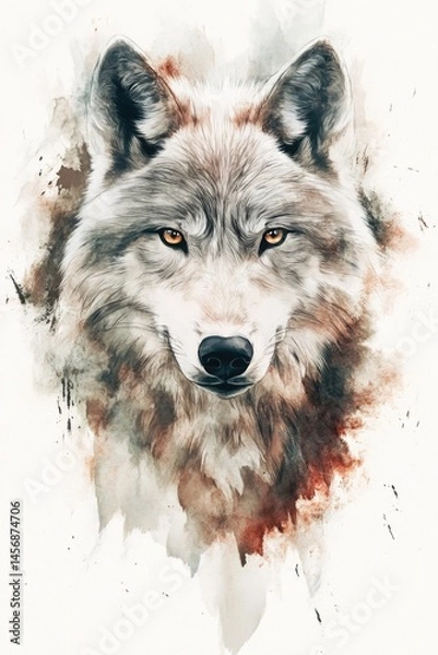 Obraz Wolf Head