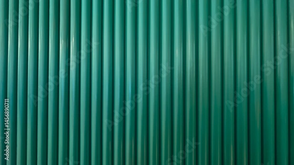 Obraz Abstract teal background with vertical lines and smooth texture