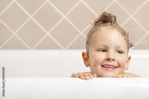 Fototapeta Bath time.