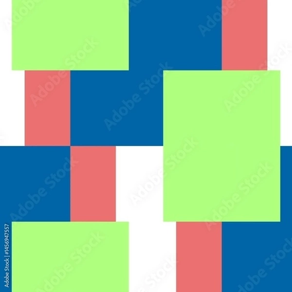 Fototapeta Square Geometric Shift Transition