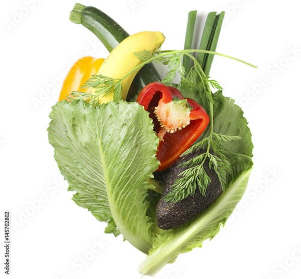 Obraz Herz medizinisch, quer