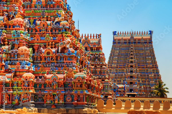 Obraz Świątynia Sri Ranganathaswamy w Trichy.
