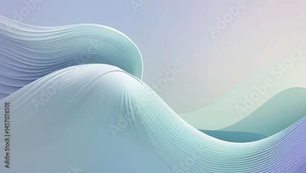 Fototapeta Violet Whisper – Gentle Gradient for Elegant Minds wallpaper