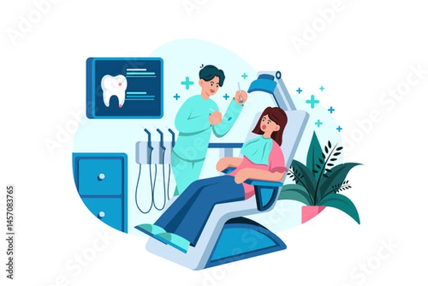 Obraz doctor illustration