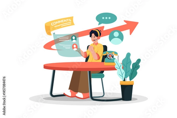 Obraz user feedback illustration