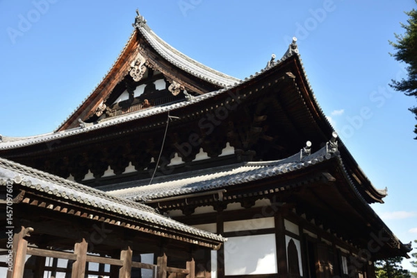Fototapeta 大本山相国寺　法堂【重要文化財】