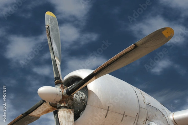 Obraz hélice anciennne