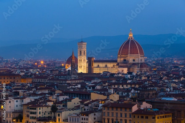 Fototapeta view of Florence