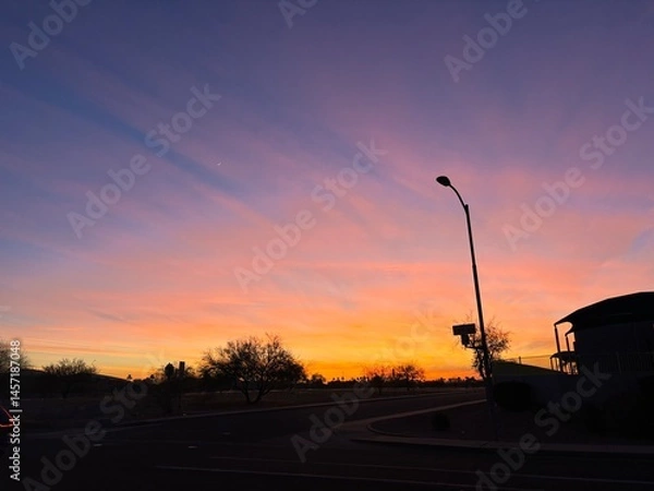 Obraz sunset in phoenix