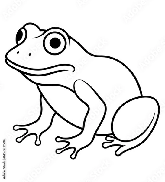 Obraz Frog Sketch