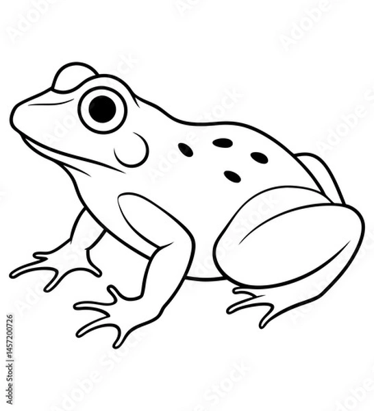 Obraz Frog Sketch