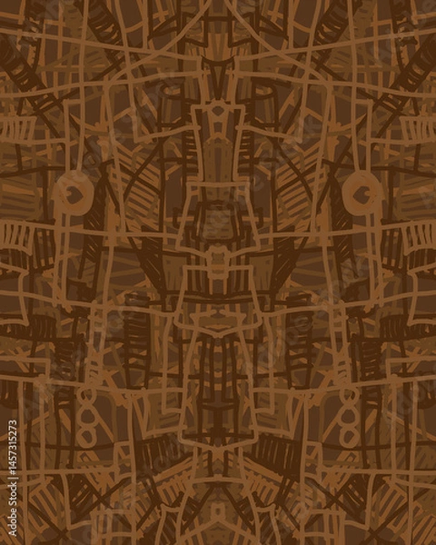Fototapeta Abstract image for modern interior. Painted on a tablet.