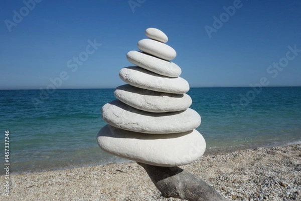 Fototapeta Sassi meditazione