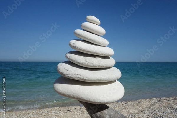 Fototapeta Sassi meditazione