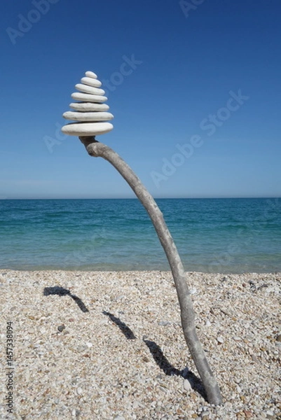 Fototapeta Sassi meditazione