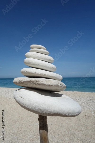 Fototapeta Sassi meditazione