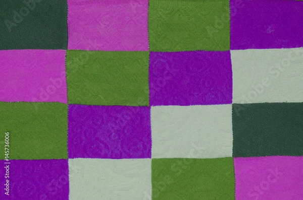 Obraz Amazing texture with a square pattern.