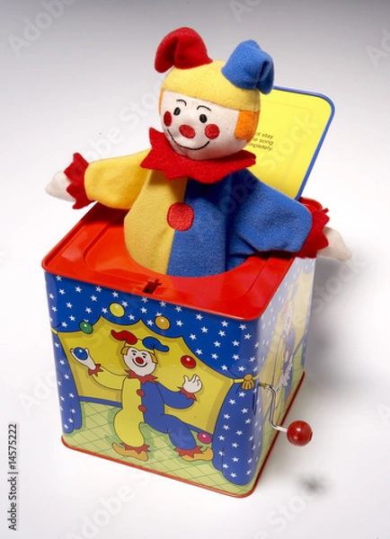 Obraz jack in the box, clown