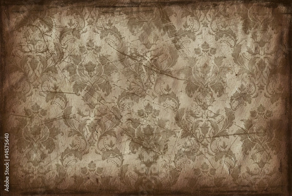 Obraz vintage background from old wallpaper