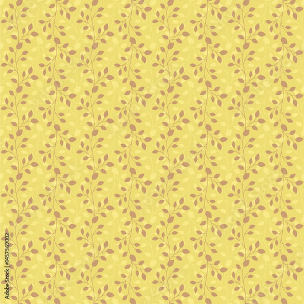Obraz floral seamless pattern vector