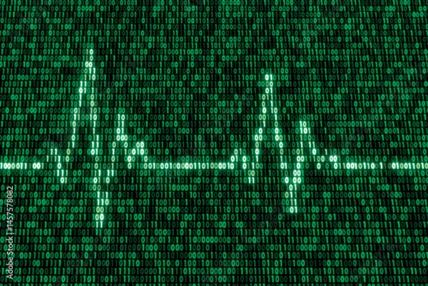Obraz Digital Data Health Scan