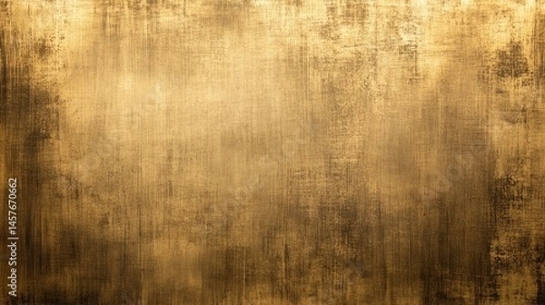 Fototapeta Gold brown textured background abstract metallic design vintage style