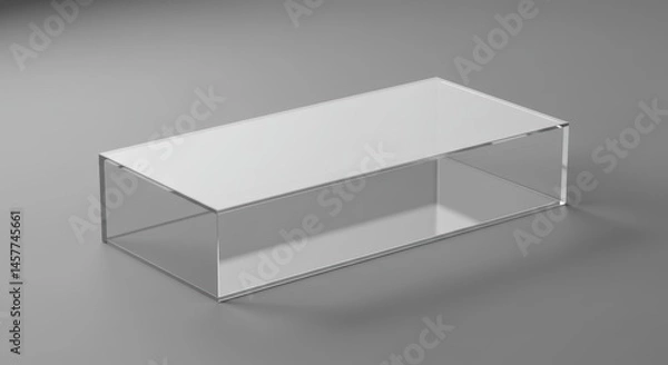 Fototapeta Clear Acrylic Display Box