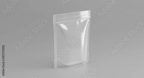 Obraz Clear Plastic Stand Up Pouch
