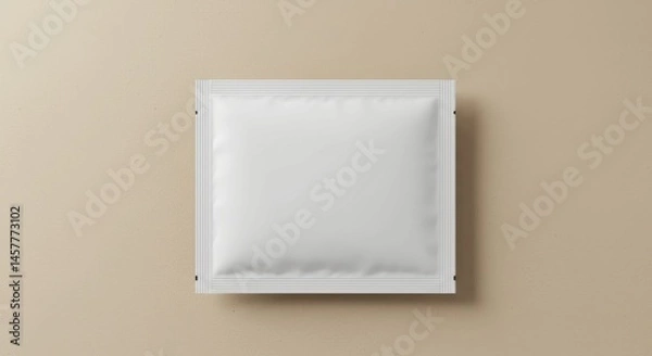 Obraz White Sachet Packaging Mockup