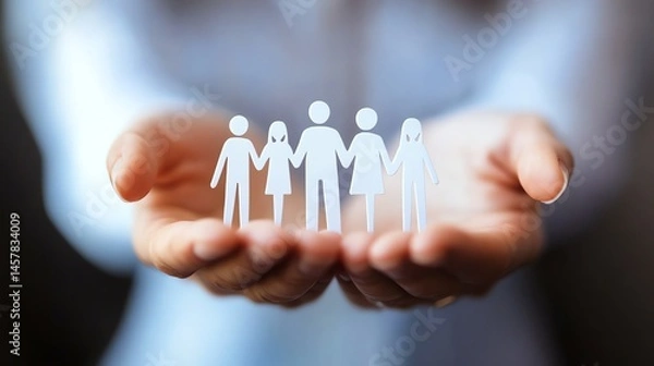 Obraz Human resource management fosters employee well-being and productivity.