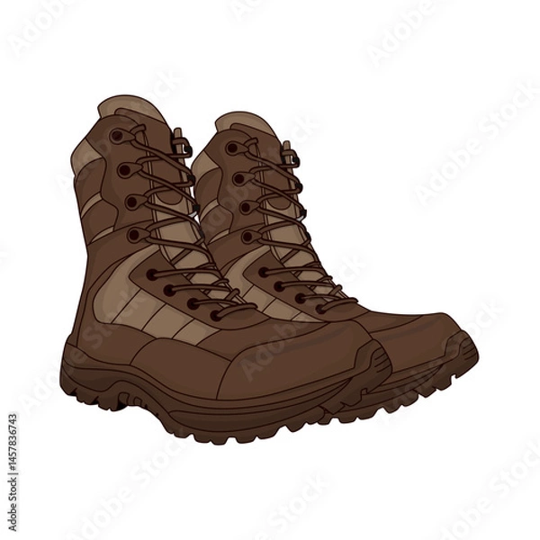 Obraz Safety Boots Vector Image And Illustration
