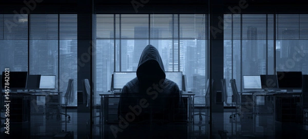 Obraz テクノロジー, ビジネス, インターネット, コンピュータ, デジタル, データ, ネットワーク, ソフトウェア, ウェブ, サイバー攻撃 , ハッカー ハッキング, 攻撃, テロリズム, ウイルス, マルウェア , technology, business, internet, computer, digital, data, network, software, web, cyber atta