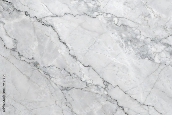 Fototapeta Abstract nature texture of a cold stone wall with a white frost pattern