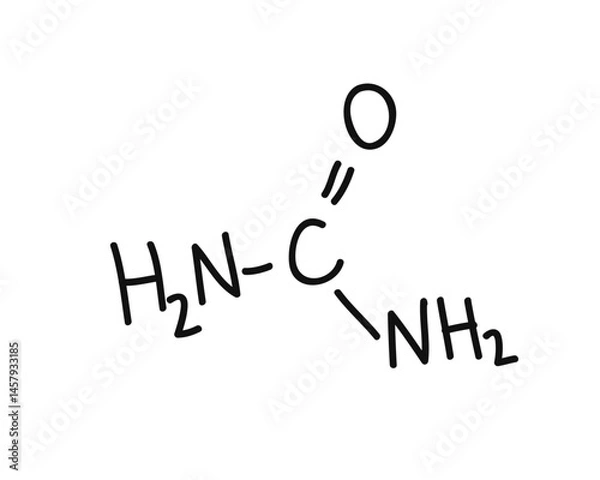 Fototapeta Chemistry Skeletal Structures and Molecules Vector