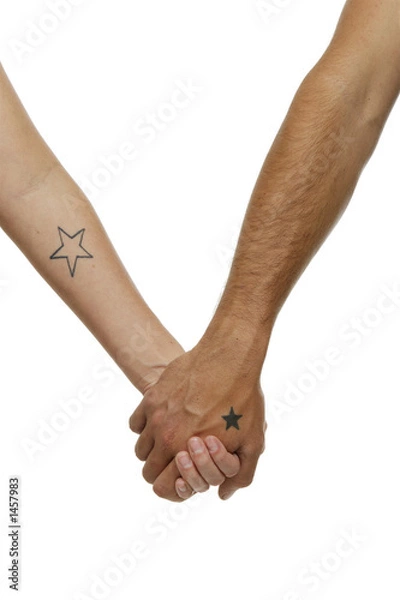 Obraz hand in hand - holding hands