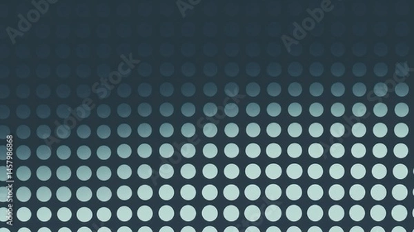 Fototapeta Gradient blue halftone pattern background for creative designs