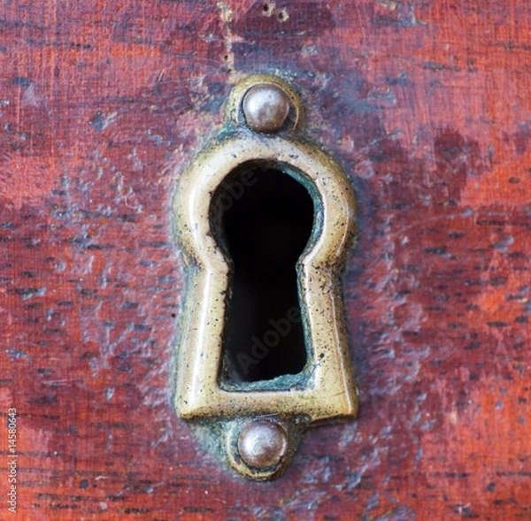 Obraz Old keyhole
