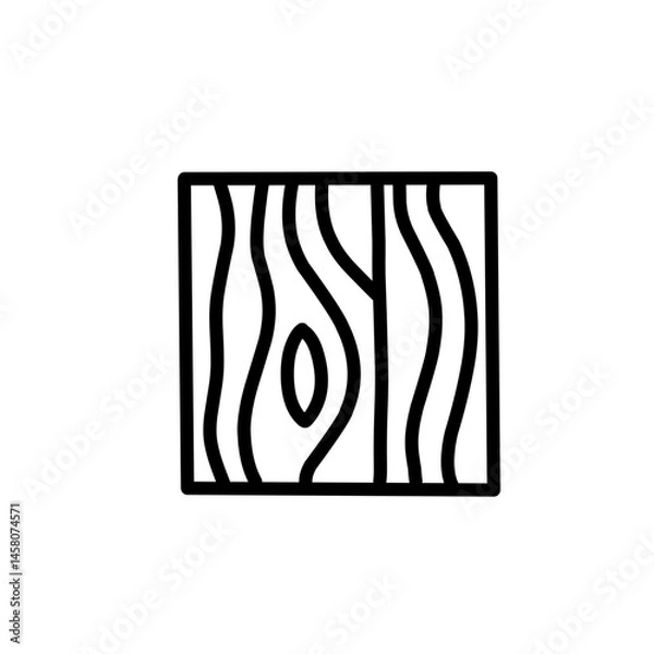 Obraz floor finishing line icon