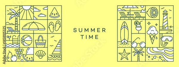 Obraz Summer background
