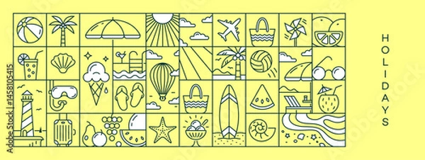 Obraz Summer background