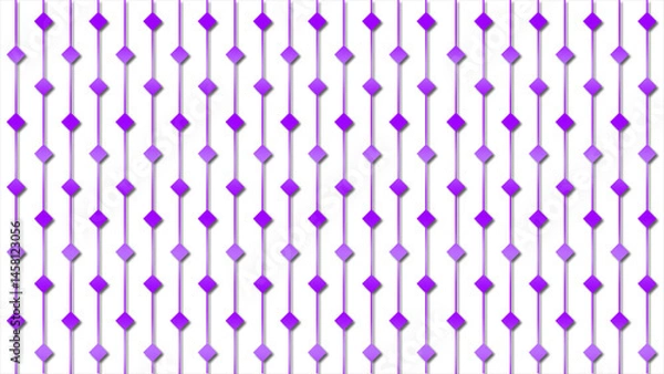 Fototapeta Purple color Diamond shape pattern simple background, simple shapes background